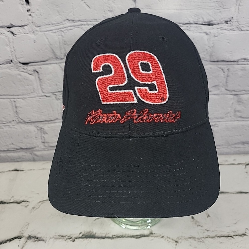 NASCAR Snap‎ On Racing #29 Kevin Harvick Hat Mens Black Strapback Baseball Cap